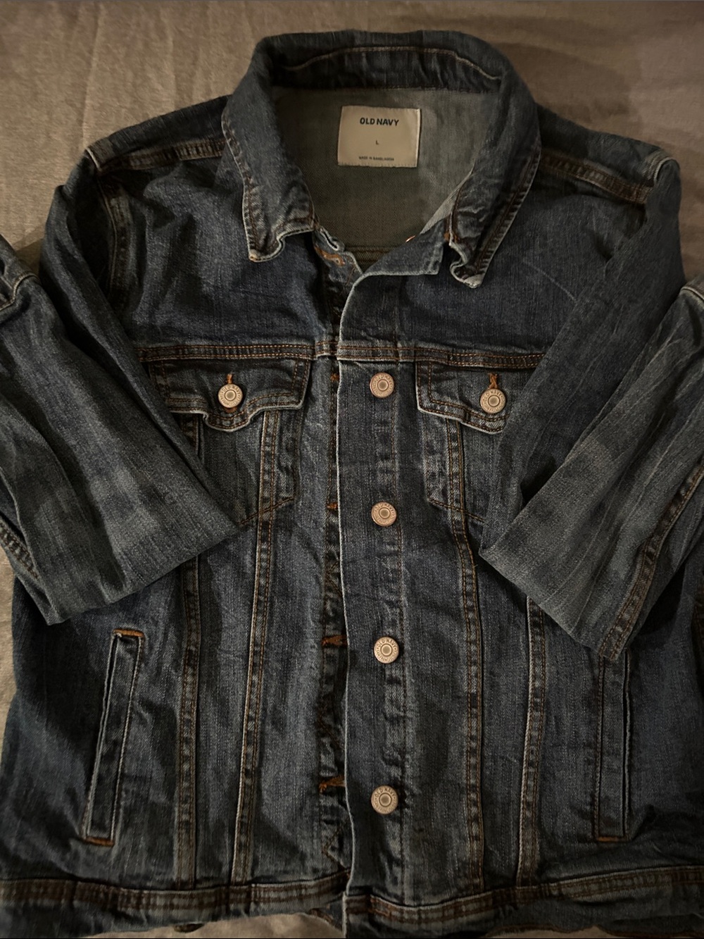 Old Navy Dark Blue Denim Jacket